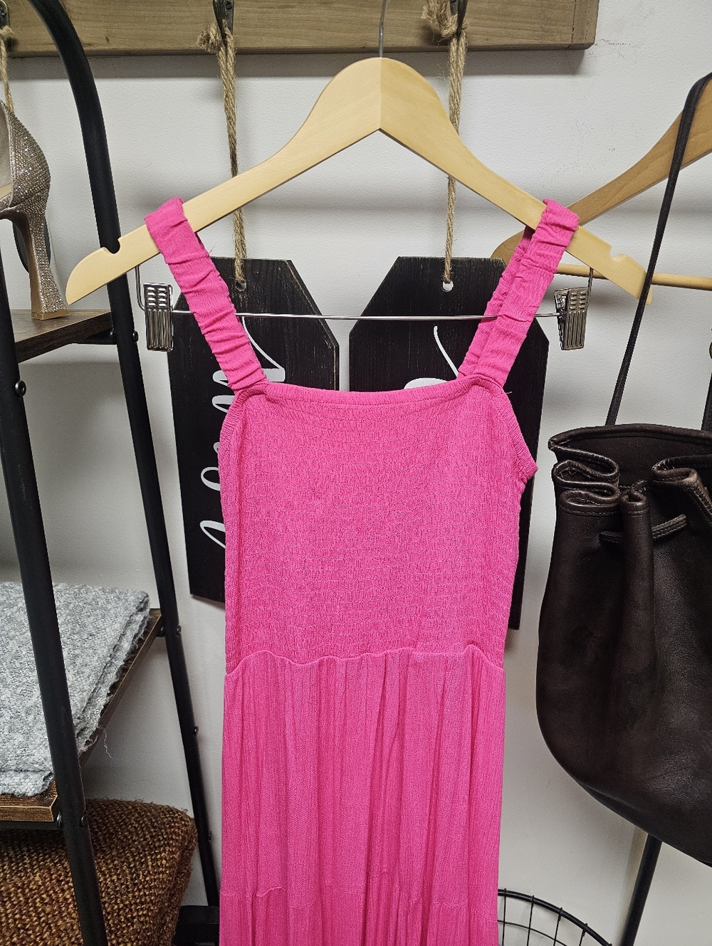 NWT Rue 21 Maxi Sundress with Ruffle Straps - Picture 3 of 6